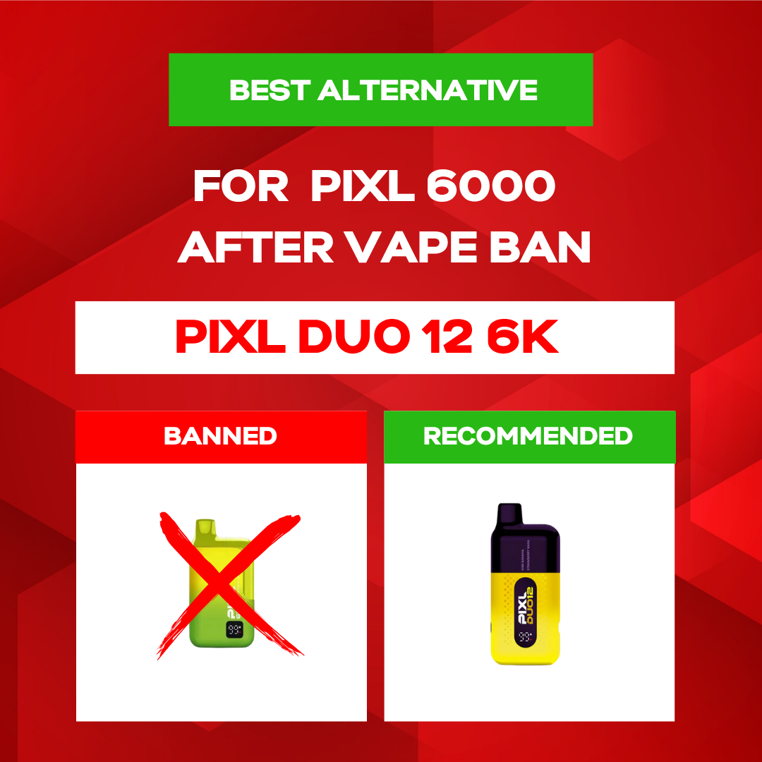 Best Alternative to Pixl 6000 Vape After UK Ban