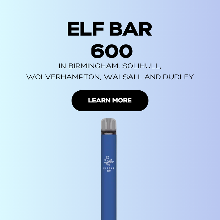 Elf Bar 600 Prefilled Pod with Pyne Pod in Birmingham, Solihull, Wolverhampton, Walsall and Dudley
