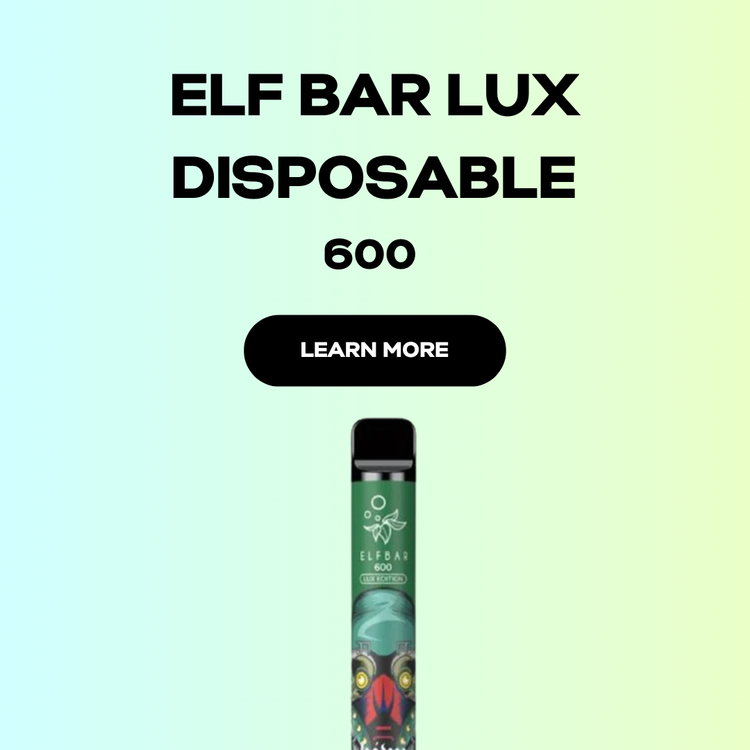 Elf Bar Lux 600 Puff Disposable Vape Pod Device