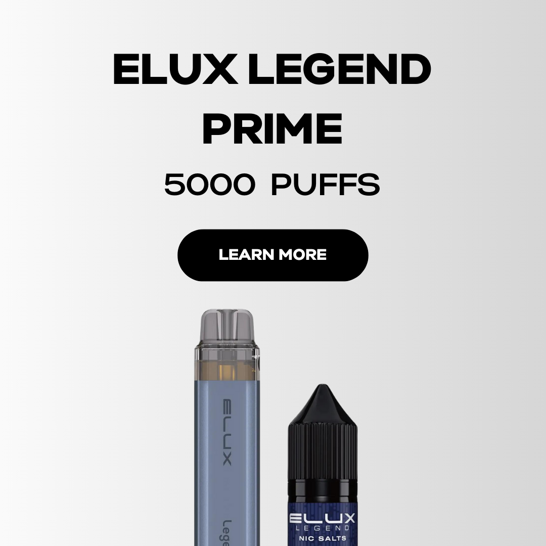 Elux Legend Prime 5000 Puff Disposable Refillable Pod
