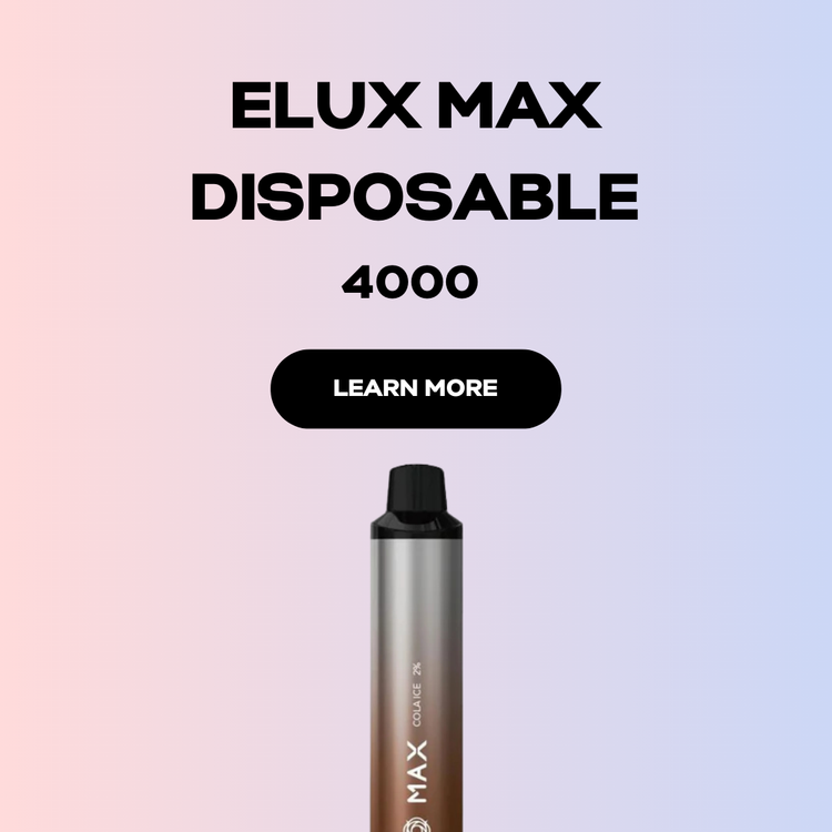Elux Max 4000 Puff Disposable Vape Device