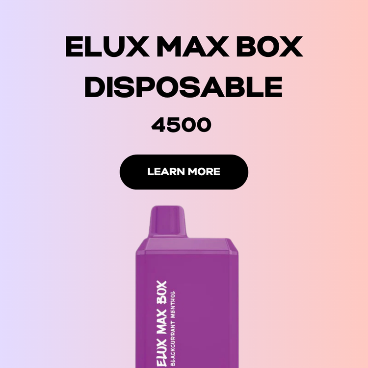 Elux Max Box 4500 Puff Disposable Vape Device