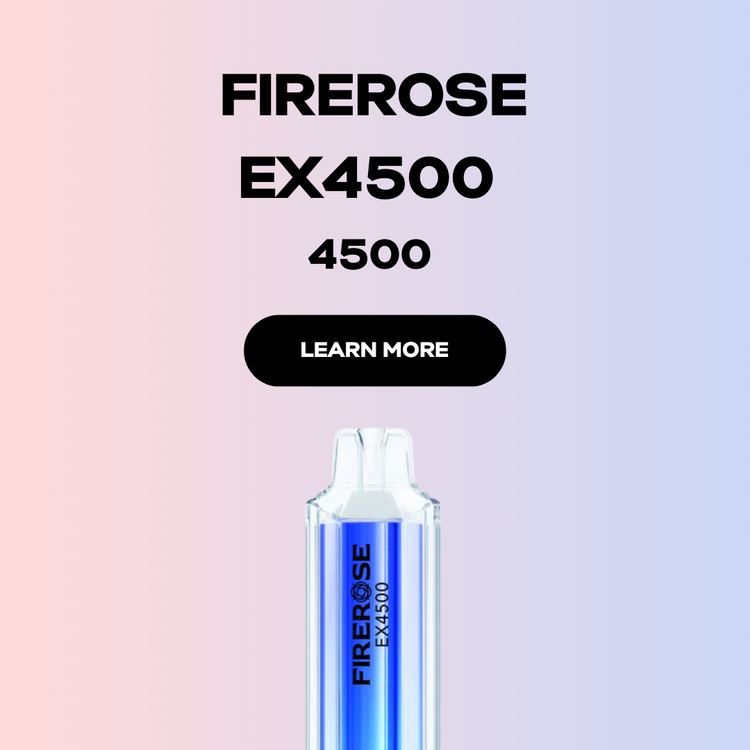Firerose EX4500 Disposable Vape Device By Elux