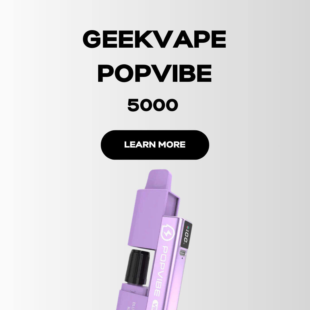 Geekvape Popvibe V5000 Disposable Vape Pod Kit  Shop Disposables