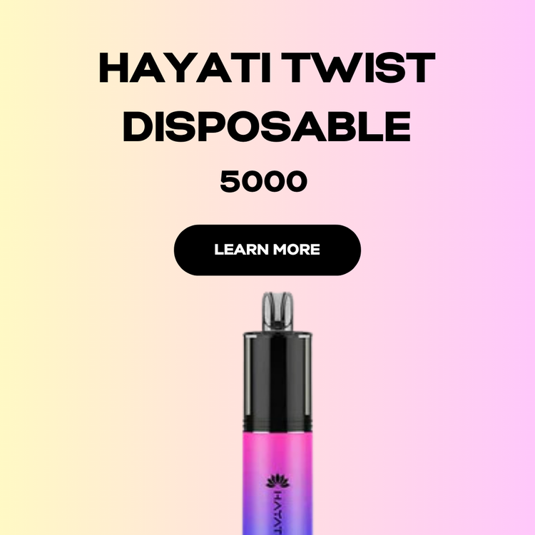 HAYATI Twist 5000 Puff Disposable Vape Kit