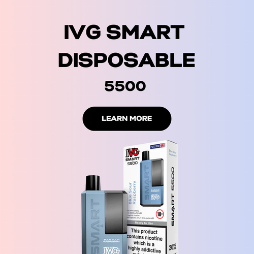 IVG Smart 5500 Refillable Rechargeable Disposable Vape