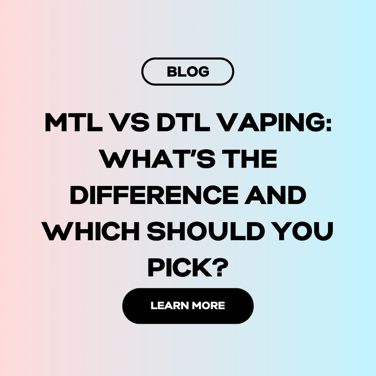 🔄 MTL vs DTL Vaping: What’s the Difference and Which Should You Pick?