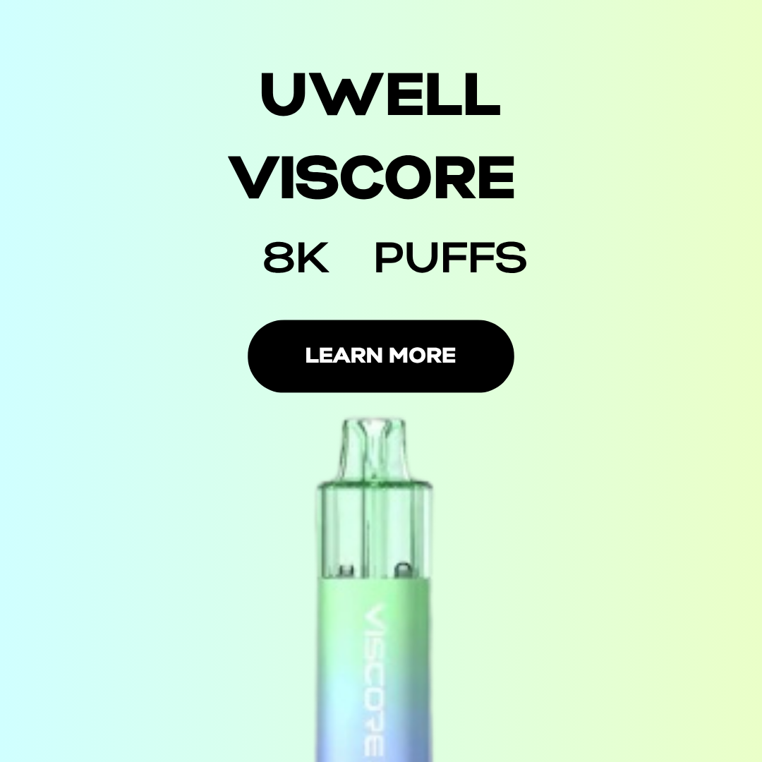 Uwell Viscore 8000 Puff Disposable Vape Pod Kit – Shop Disposables