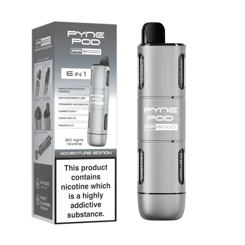 Load image into Gallery viewer, Pyne Pod 6000 Puff 6 in 1 Disposable Pod Device