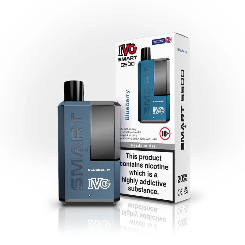 Load image into Gallery viewer, IVG Smart 5500 Refillable Rechargeable Disposable Vape