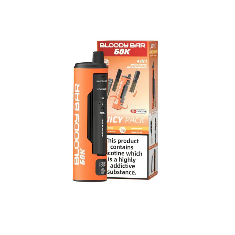 Load image into Gallery viewer, Bloody Bar 60K Prefilled Vape Pod Kit