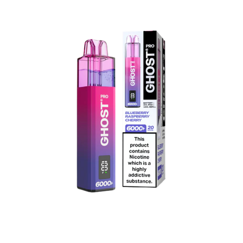 Load image into Gallery viewer, Ghost Pro 6000+ Disposable Pod Vape Kit