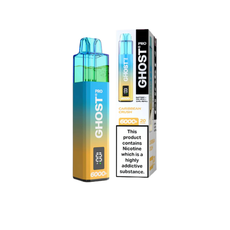 Load image into Gallery viewer, Ghost Pro 6000+ Disposable Pod Vape Kit