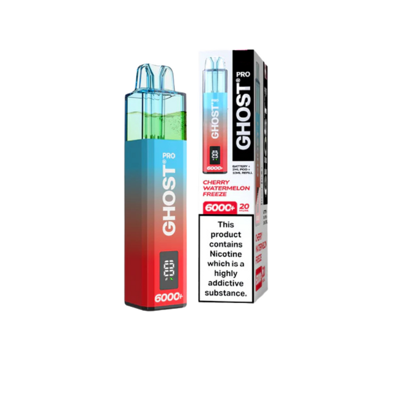Load image into Gallery viewer, Ghost Pro 6000+ Disposable Pod Vape Kit