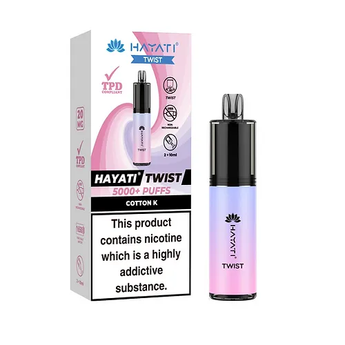 Load image into Gallery viewer, HAYATI Twist 5000 Puff Disposable Vape Kit