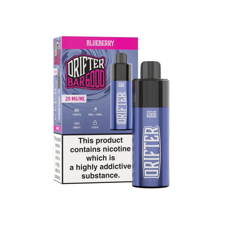 Load image into Gallery viewer, Drifter Bar 6000 Prefilled Pod Vape Kit