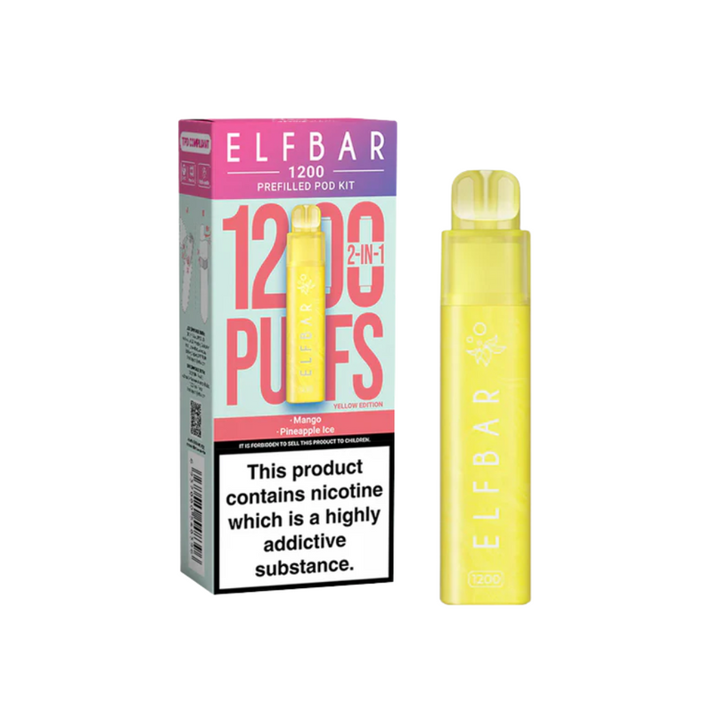 Load image into Gallery viewer, Elf Bar 1200 Prefilled Pod Vape Kit