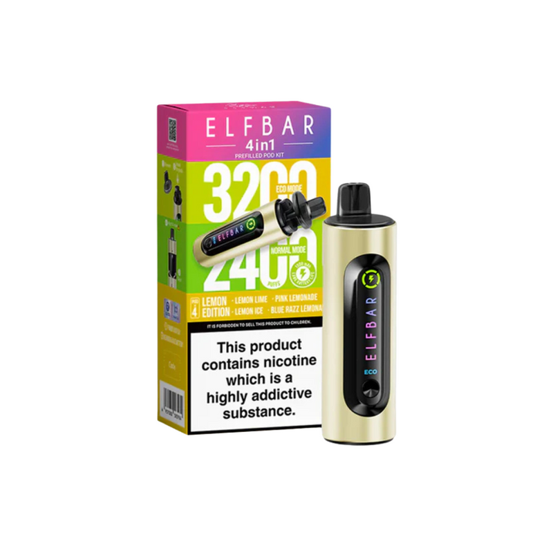 Load image into Gallery viewer, Elf Bar 4-in-1 Prefilled Pod Vape Kit