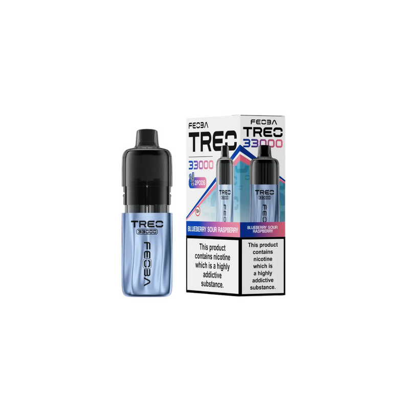 Load image into Gallery viewer, Feoba Treo 33K Prefilled Pod Kit | Blueberry sour raspberry