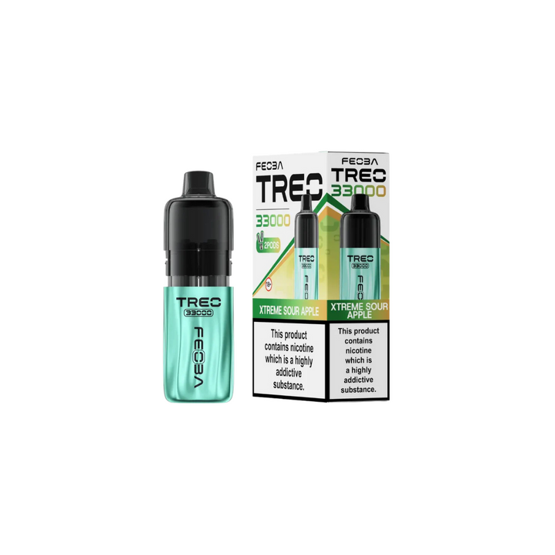 Load image into Gallery viewer, Feoba Treo 33K Prefilled Pod Kit | Xtreme_sour_apple