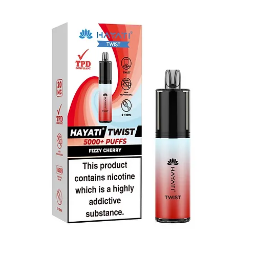 Load image into Gallery viewer, HAYATI Twist 5000 Puff Disposable Vape Kit
