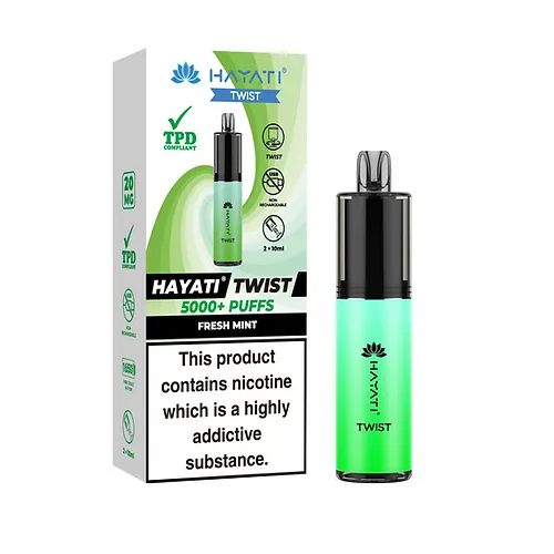 Load image into Gallery viewer, HAYATI Twist 5000 Puff Disposable Vape Kit