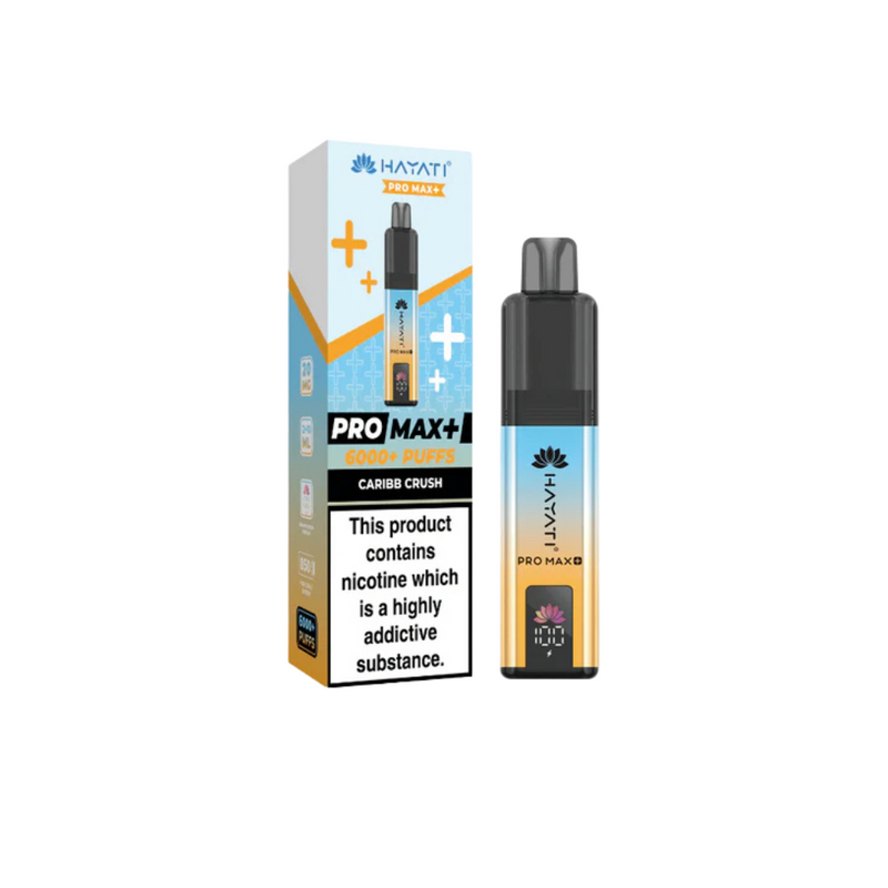 Load image into Gallery viewer, Hayati Pro Max Plus 6000 Puffs Prefilled Pod | CArbib Crush