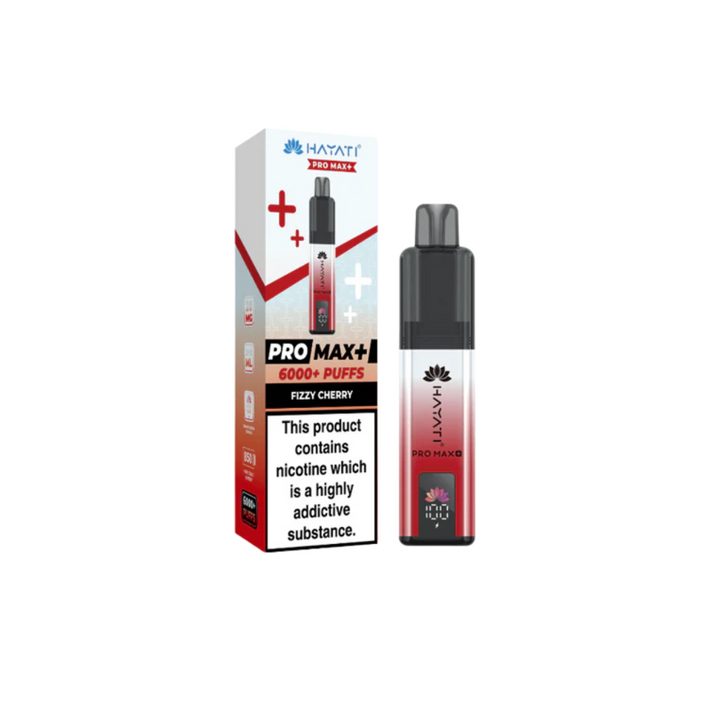 Load image into Gallery viewer, Hayati Pro Max Plus 6000 Puffs Prefilled Pod | Fizzy Cherry