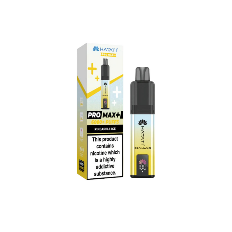 Load image into Gallery viewer, Hayati Pro Max Plus 6000 Puffs Prefilled Pod | Pineapple Ice