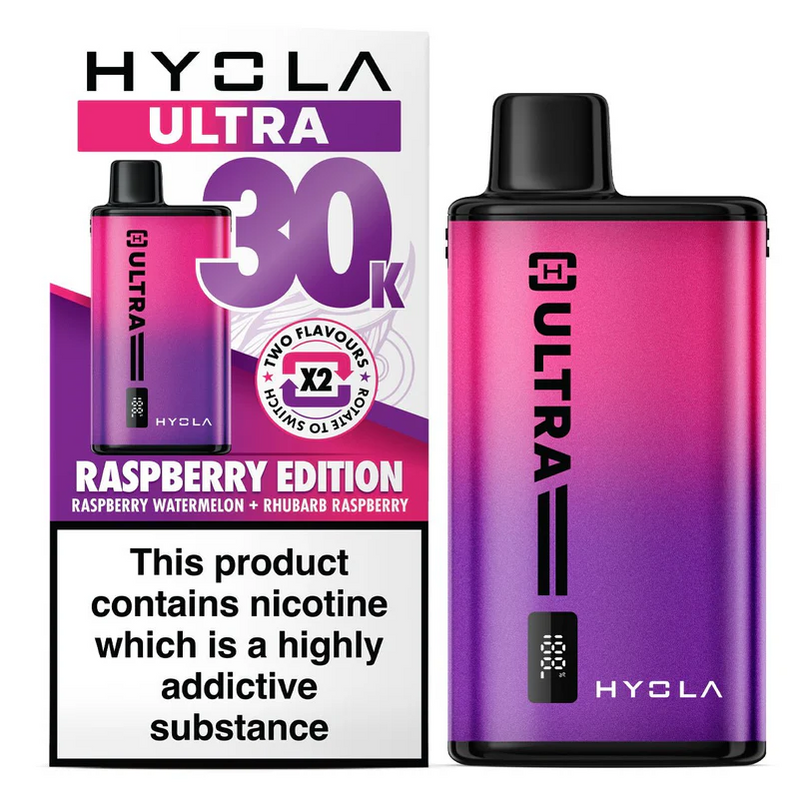 Load image into Gallery viewer, Hyola Ultra 30K Prefilled Pod Kit |Raspberry Edition