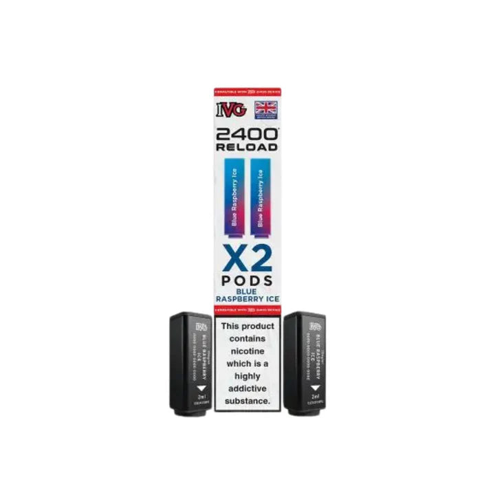 Load image into Gallery viewer, IVG 2400 Reload 2-in-1 Prefilled Pods