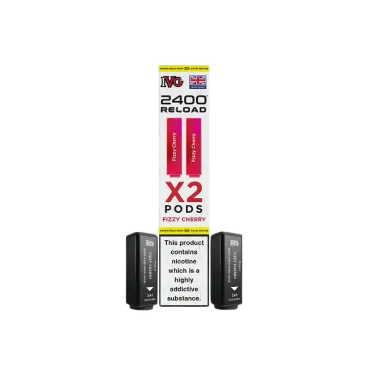 Load image into Gallery viewer, IVG 2400 Reload 2-in-1 Prefilled Pods