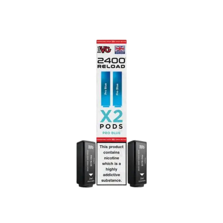 Load image into Gallery viewer, IVG 2400 Reload 2-in-1 Prefilled Pods