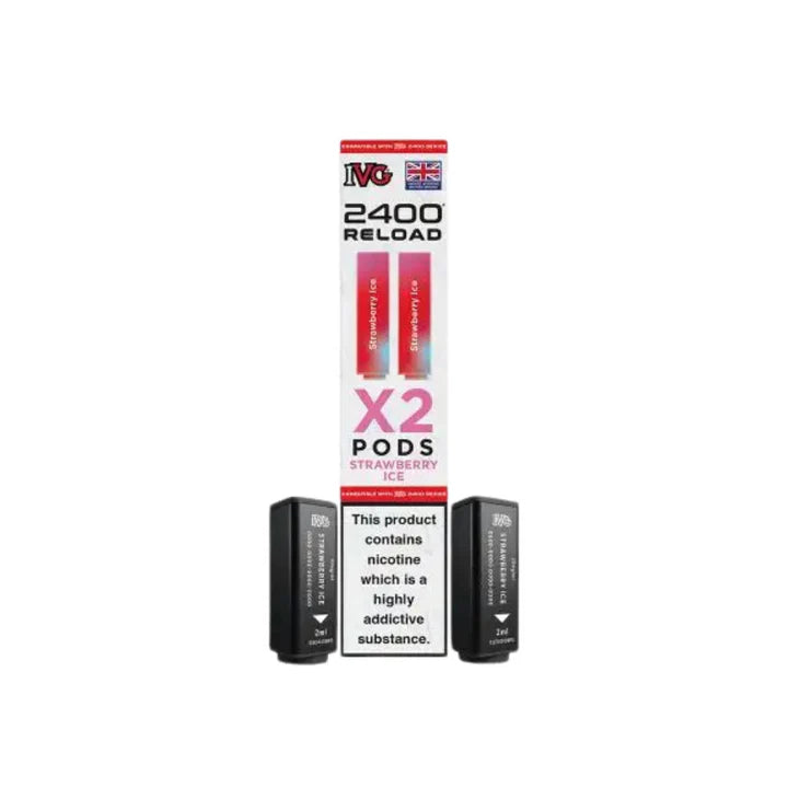 Load image into Gallery viewer, IVG 2400 Reload 2-in-1 Prefilled Pods