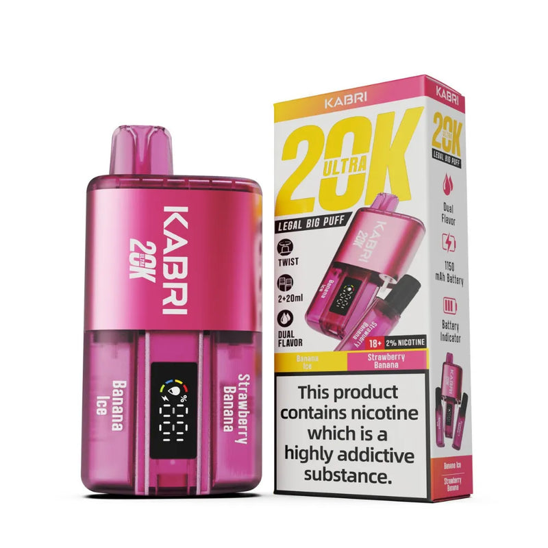 Load image into Gallery viewer, Kabri 20K Puff Ultra Disposable Vape Kit