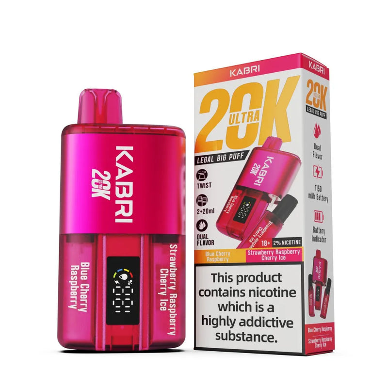Load image into Gallery viewer, Kabri 20K Puff Ultra Disposable Vape Kit