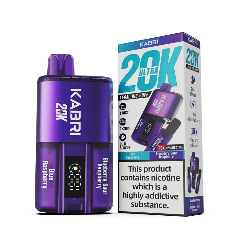 Load image into Gallery viewer, Kabri 20K Puff Ultra Disposable Vape Kit