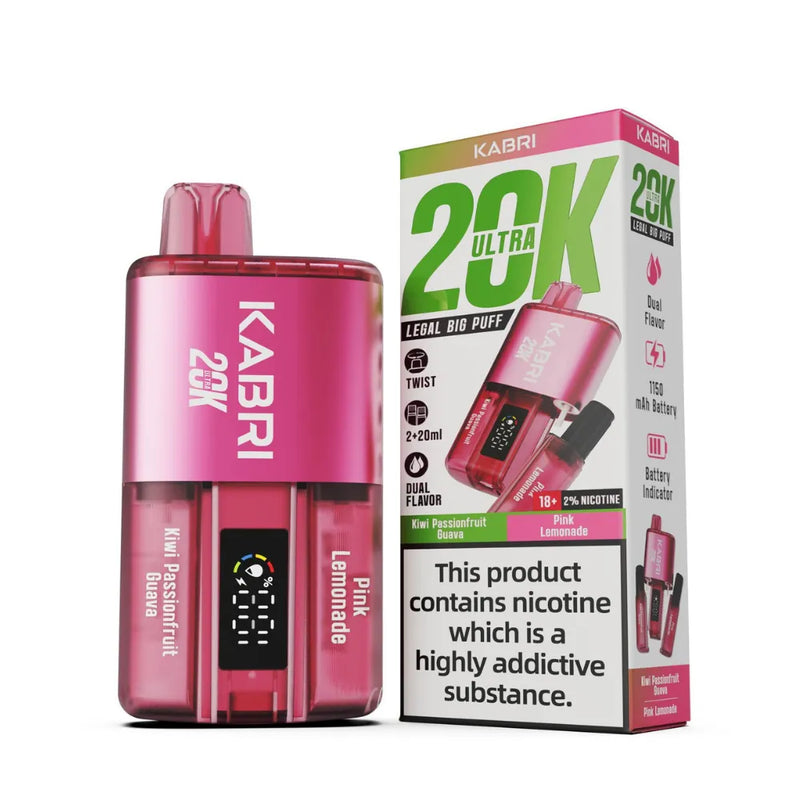 Load image into Gallery viewer, Kabri 20K Puff Ultra Disposable Vape Kit