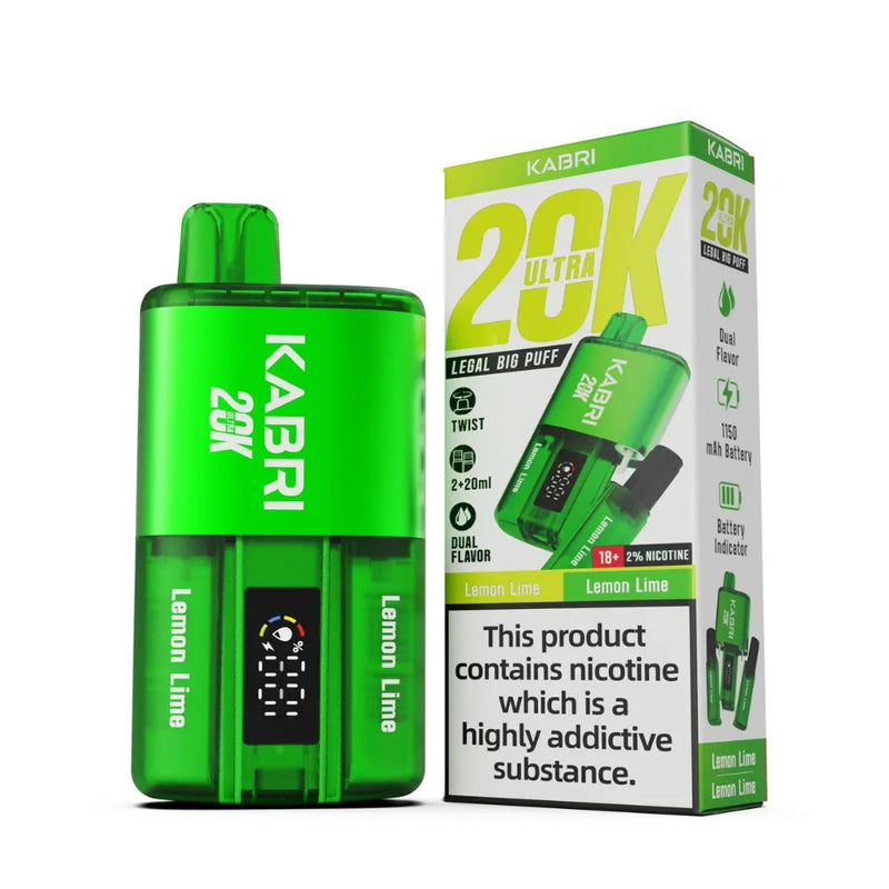 Load image into Gallery viewer, Kabri 20K Puff Ultra Disposable Vape Kit