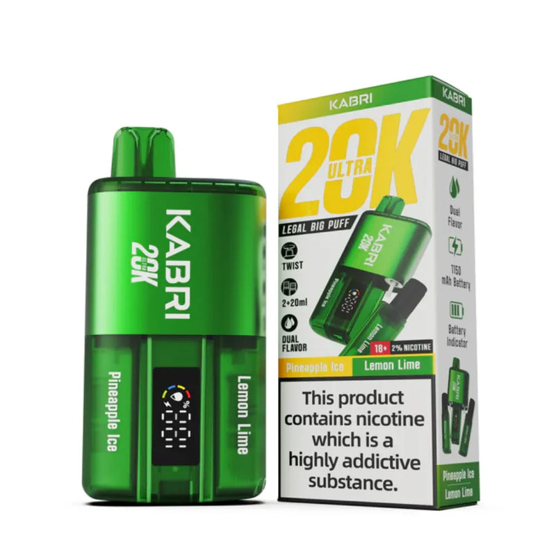 Load image into Gallery viewer, Kabri 20K Puff Ultra Disposable Vape Kit