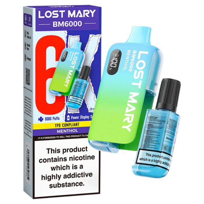 Load image into Gallery viewer, Lost Mary BM6000 Disposable Pod Vape Kit