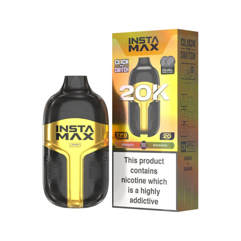 Load image into Gallery viewer, INSTA MAX 20000 Puff Disposable Vape Device