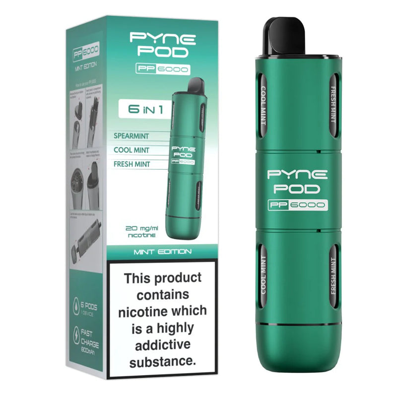 Load image into Gallery viewer, Pyne Pod 6000 Puff 6 in 1 Disposable Pod Device