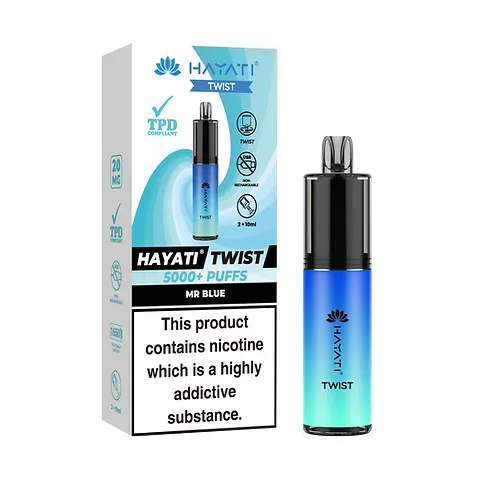 Load image into Gallery viewer, HAYATI Twist 5000 Puff Disposable Vape Kit