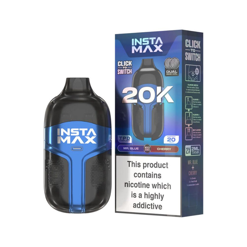 Load image into Gallery viewer, INSTA MAX 20000 Puff Disposable Vape Device