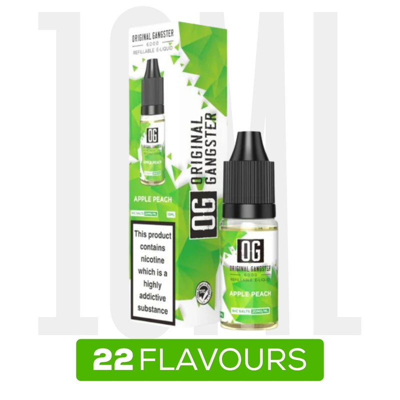 Load image into Gallery viewer, OG Original Gangster 6000 10ml Nic Salts