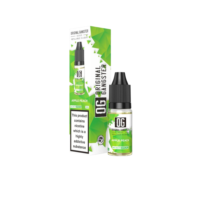 Load image into Gallery viewer, OG Original Gangster 6000 10ml Nic Salts