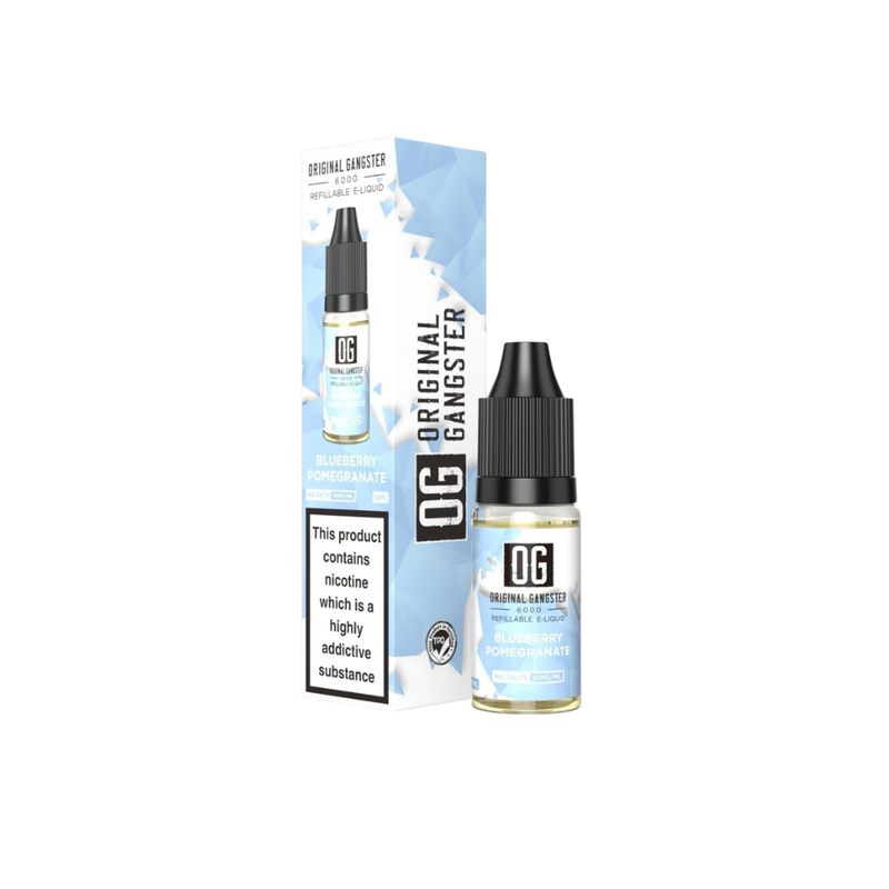 Load image into Gallery viewer, OG Original Gangster 6000 10ml Nic Salts