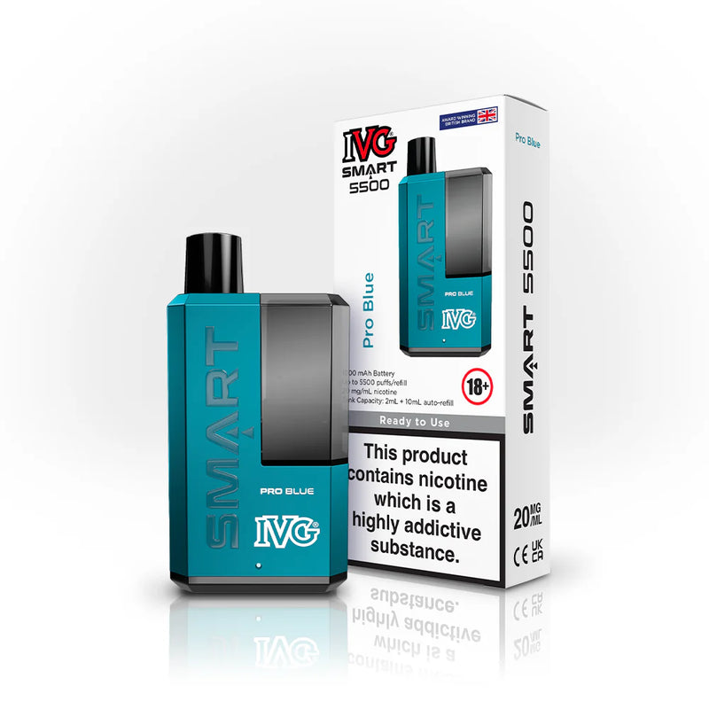 Load image into Gallery viewer, IVG Smart 5500 Refillable Rechargeable Disposable Vape