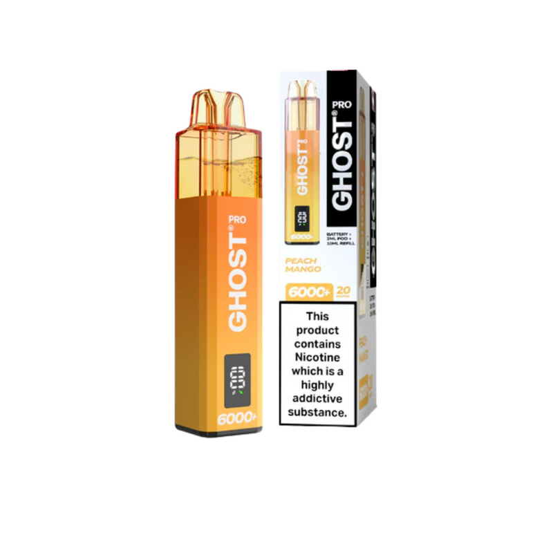 Load image into Gallery viewer, Ghost Pro 6000+ Disposable Pod Vape Kit
